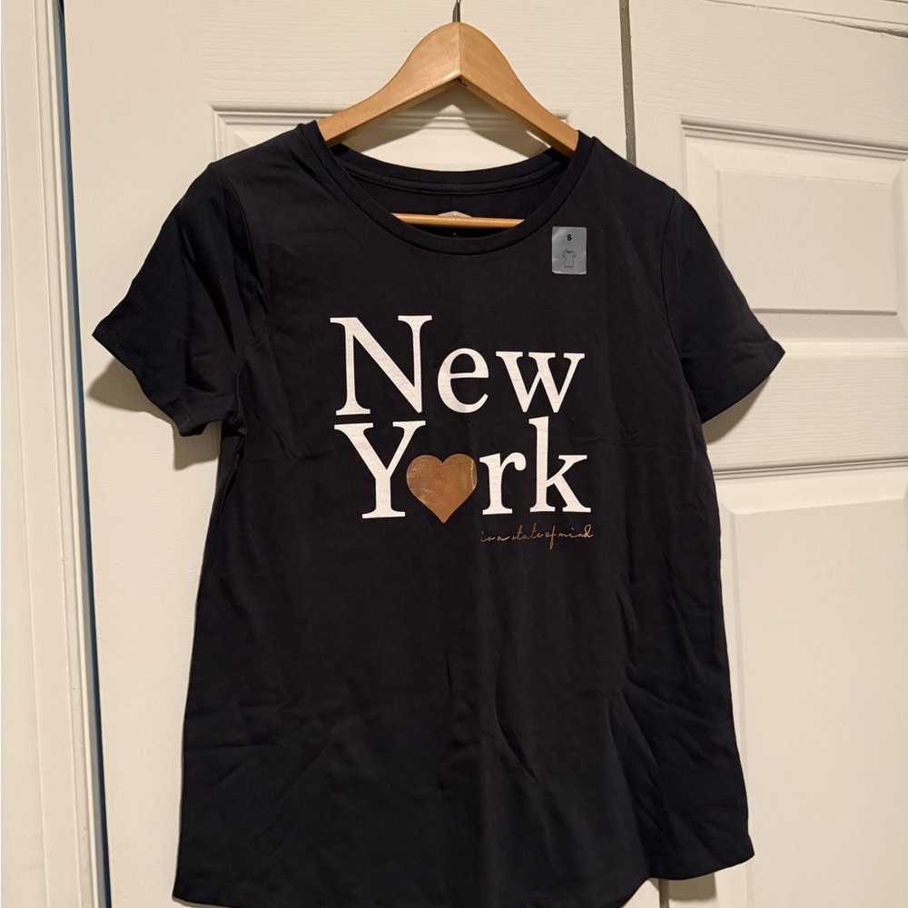 Old Navy‎ Black New York Heart Tee